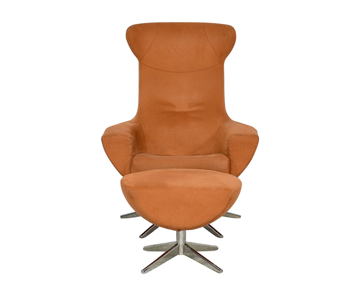 Fjords Chair Baloo Recliner Chair in Light Terracotta | Fjords