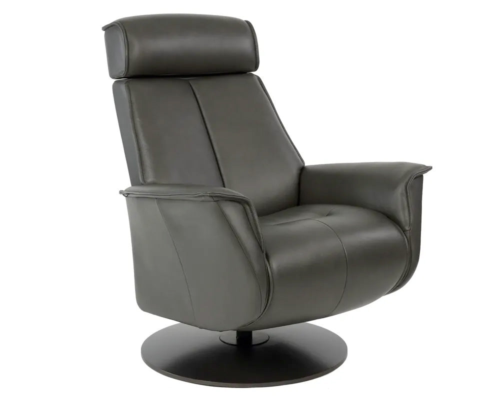 Fjords Chair Bo Modern Recliner in Slate | Fjords