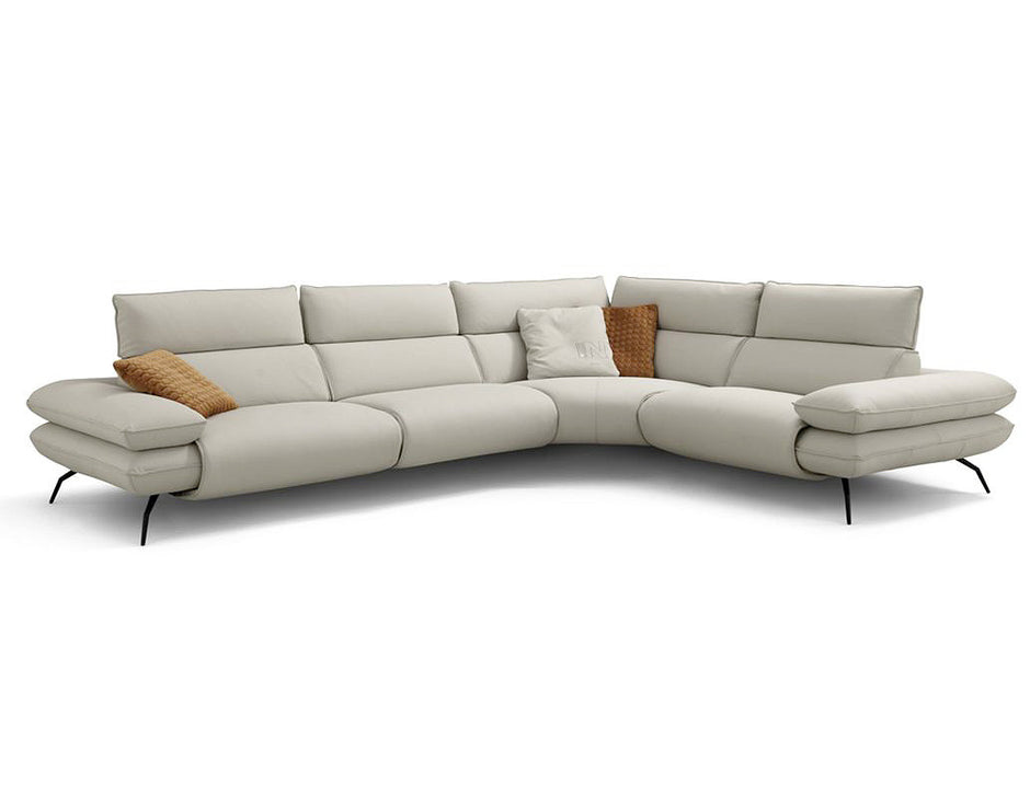 Mira i861 Reclining Leather Sectional | Incanto – Canal Furniture