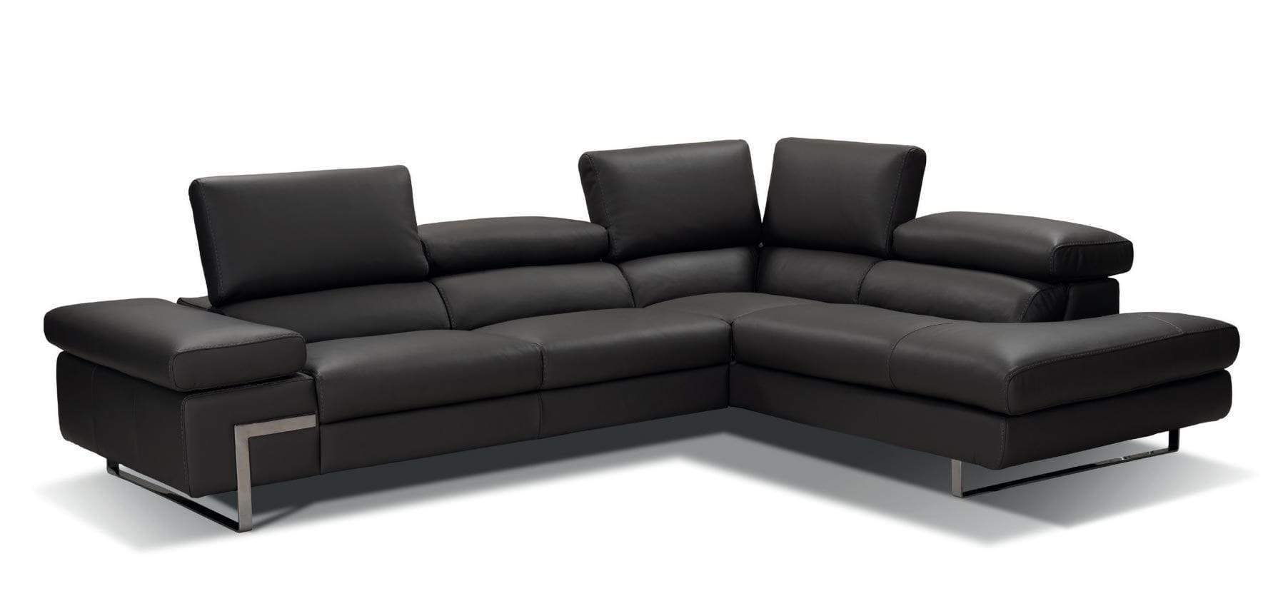 Incanto Italian Attitude Couches & Sofa Incanto I716 Sectional Sofa in Grey