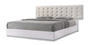 J and M Furniture Bedroom Sets Milan Modern Bed in White | J&M Furniture