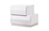 J and M Furniture Bedroom Sets Milan Modern Bed in White | J&M Furniture