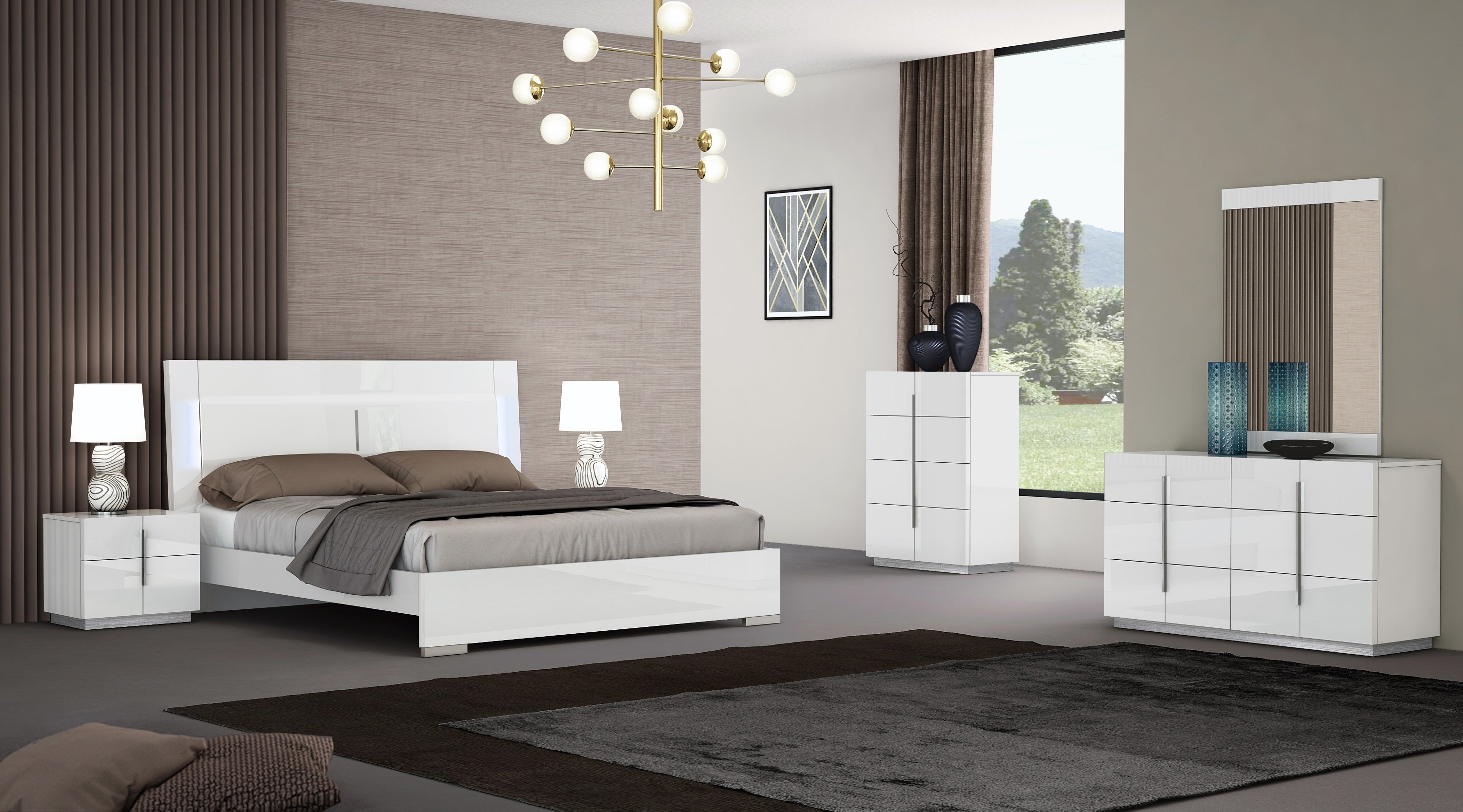 J and M Furniture Bedroom Sets Oslo Modern Bed | J&M Furniture