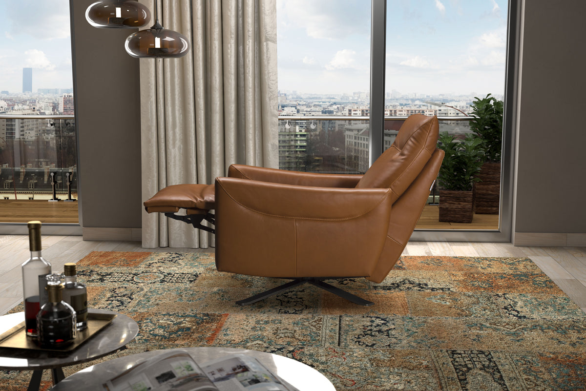 J and M Furniture Chair Reiwa Reclining Chair in Light Grey (474) | J&M Furniture