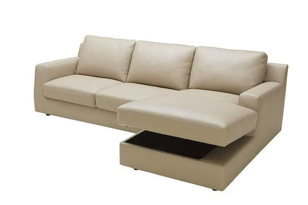 J and M Furniture Couches & Sofa Elizabeth Sectional Sleeper & Storage | J&M Furniture
