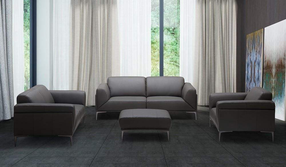 J and M Furniture Couches & Sofa King Sofa Collection In Gray
