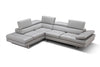 J and M Furniture Couches & Sofa Left Hand Facing Aurora Modern Sectional | J&M Furniture
