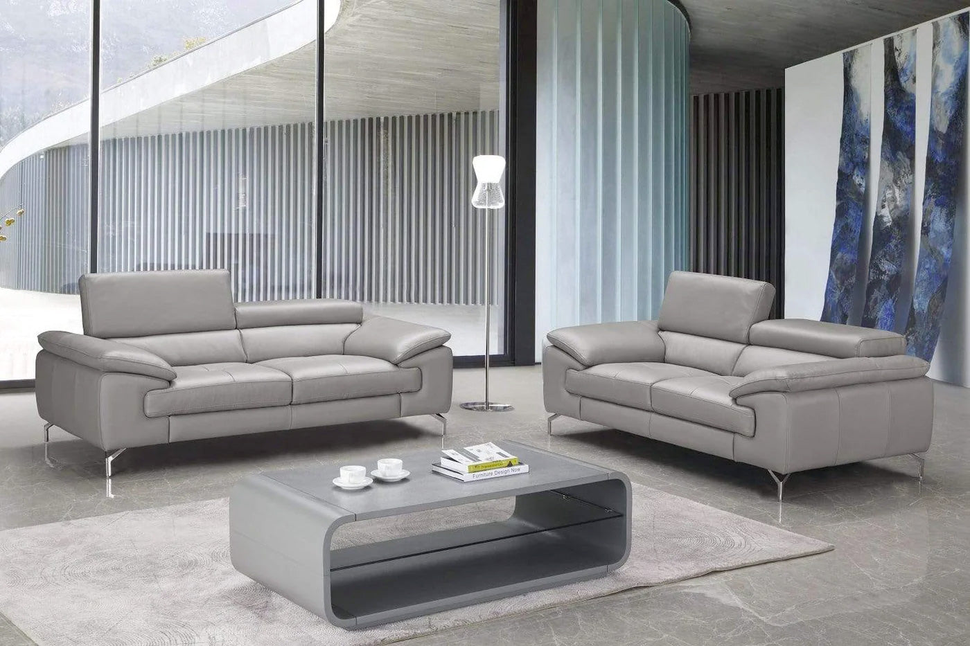J and M Furniture Couches & Sofa Liam Premium Sofa Leather Collection | J&M Furniture