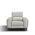 J and M Furniture Couches & Sofa Lorenzo Reclining Chair in Light Gray (K) | J&M Furniture