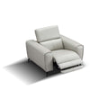 J and M Furniture Couches & Sofa Lorenzo Reclining Chair in Light Gray (K) | J&M Furniture
