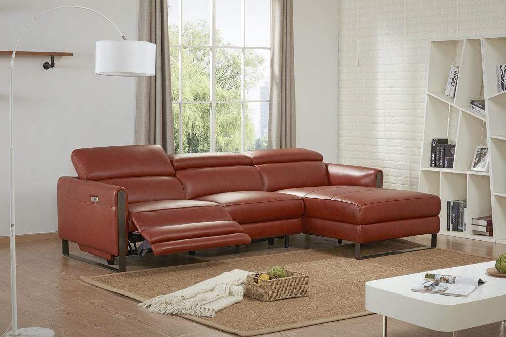 J and M Furniture Couches & Sofa Nina Premium Motion Sectional In Colors
