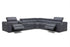 J and M Furniture Couches & Sofa Picasso Motion Sectional in Blue Grey