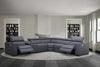 J and M Furniture Couches & Sofa Picasso Motion Sectional in Blue Grey | J&M Furniture