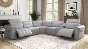 J and M Furniture Couches & Sofa Zero G (785) Sectional in Grey | J&M Furniture