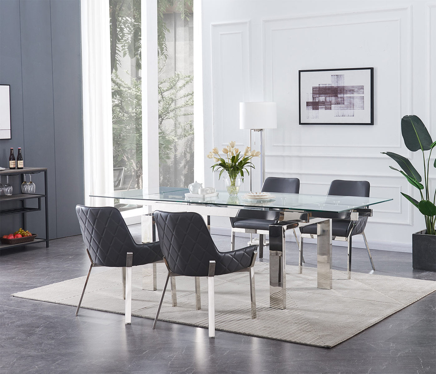 J and M Furniture Dining Sets Moda Extension Dining Table | J&M Furniture