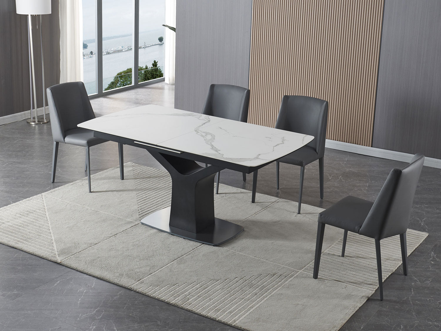 J and M Furniture Dining Table Fiori Extension Dining Table | J&M Furniture