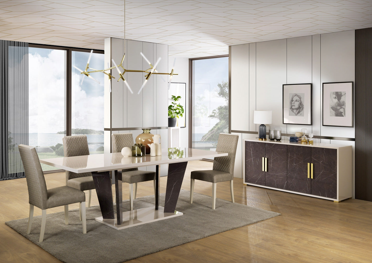 J and M Furniture Dining Table Sonia Extension Dining Table | J&M Furniture