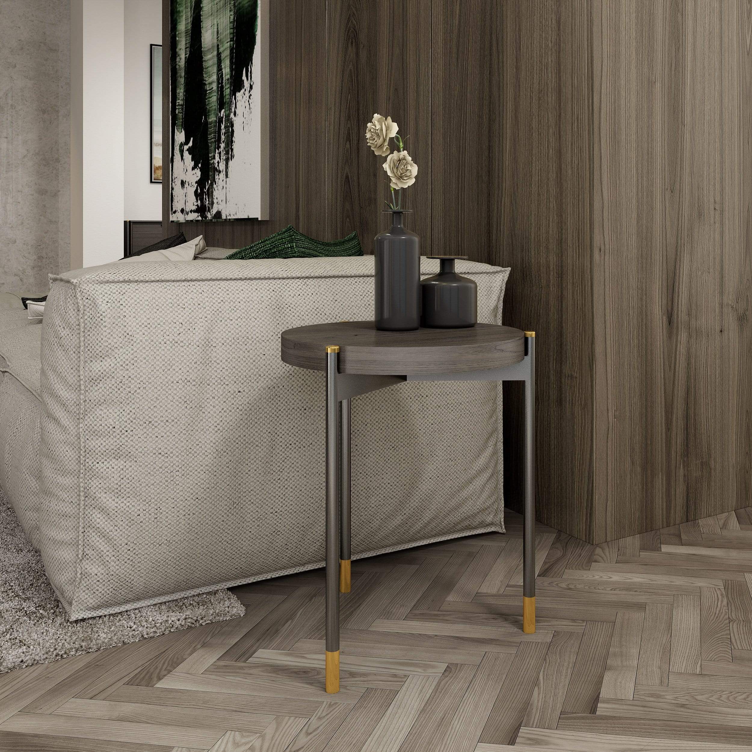 J and M Furniture End Table Bosa End Table