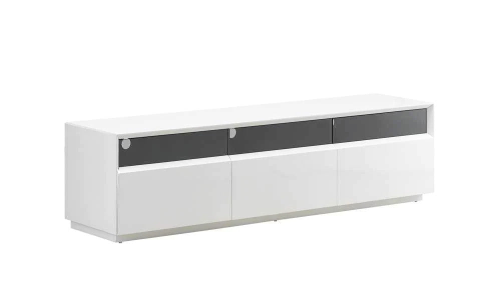 J and M Furniture TV Stand & Entertainment Centers TV Stand 023 in White High Gloss | J&M Furniture