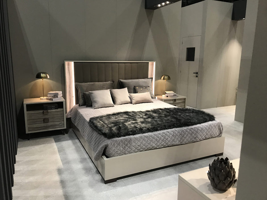 Jupiter Upholstered Bed | Alf Italia – Canal Furniture