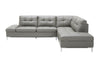Leonardo Storage Sectional in Grey | J&M Furniture