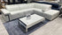 Max Divani Couches & Sofa Barbera Sectional Sofa in White | Max Divani