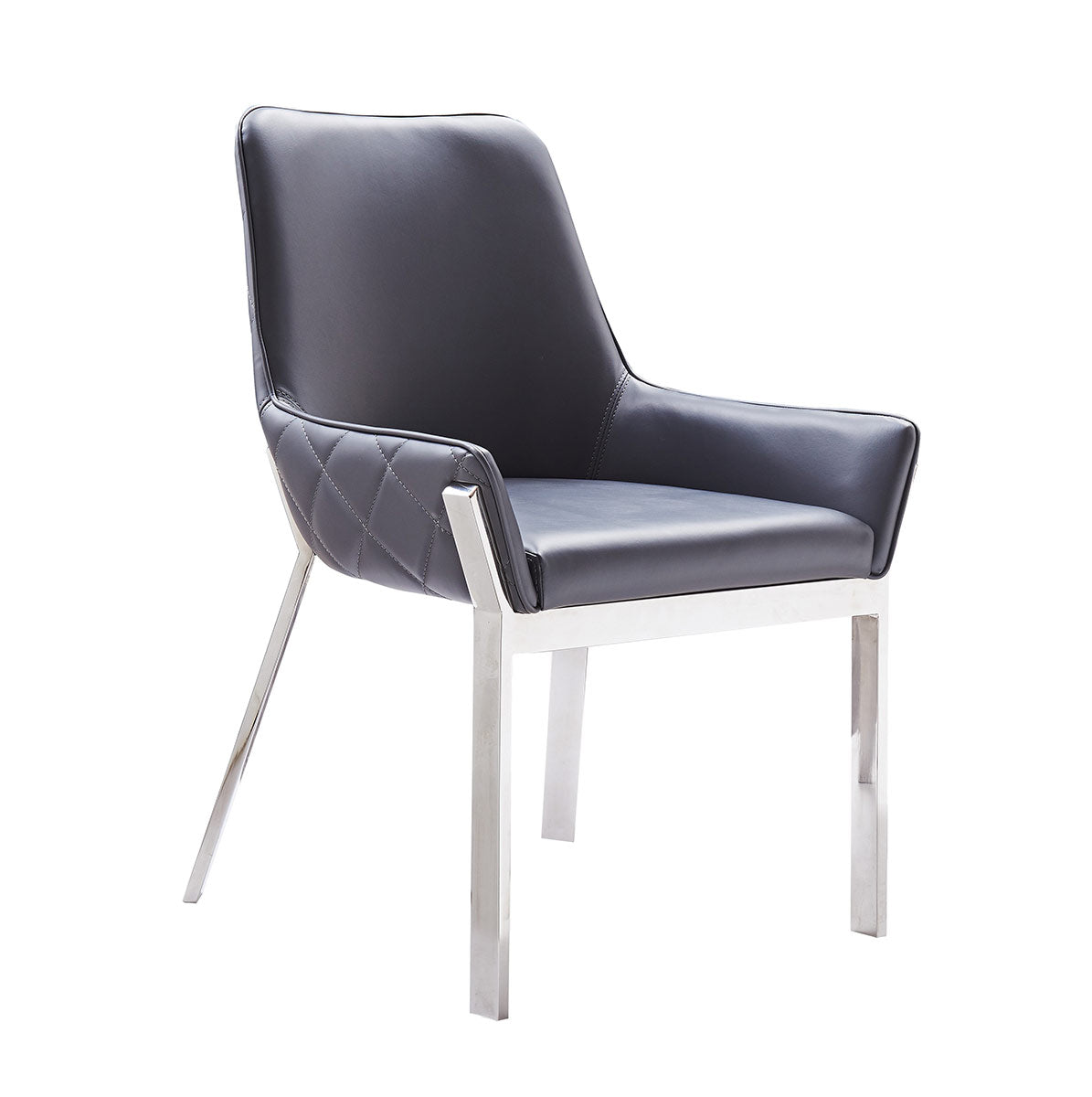 Miami Dining Chair in Grey | J&M Furniture