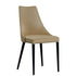 Milano Leather Dining Chair in Tan (Pair)