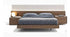 Porto Premium Bed In Walnut | J&M Furniture