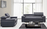 Soho Sofa Collection in Grey | J&M Furniture