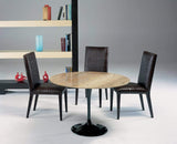 Stone International Dining Room Flute Round Dining Table 7057/43