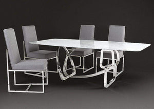 Stone International Dining Room Tangle Slim Marble Table (6506/O)
