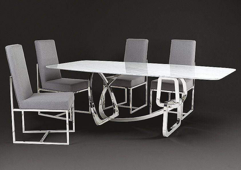 Stone International Dining Room Tangle Slim Marble Table (6506/S)