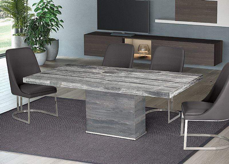 Stone International Dining Table Saturn Extra Light Marble Table (5916/S)